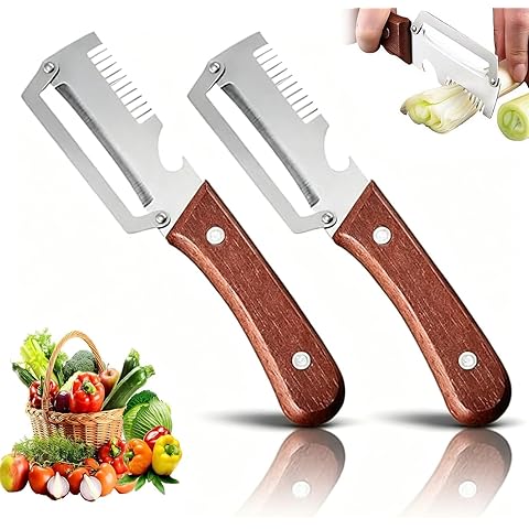 3-in-1 Stainless Steel Vegetable Peeler
