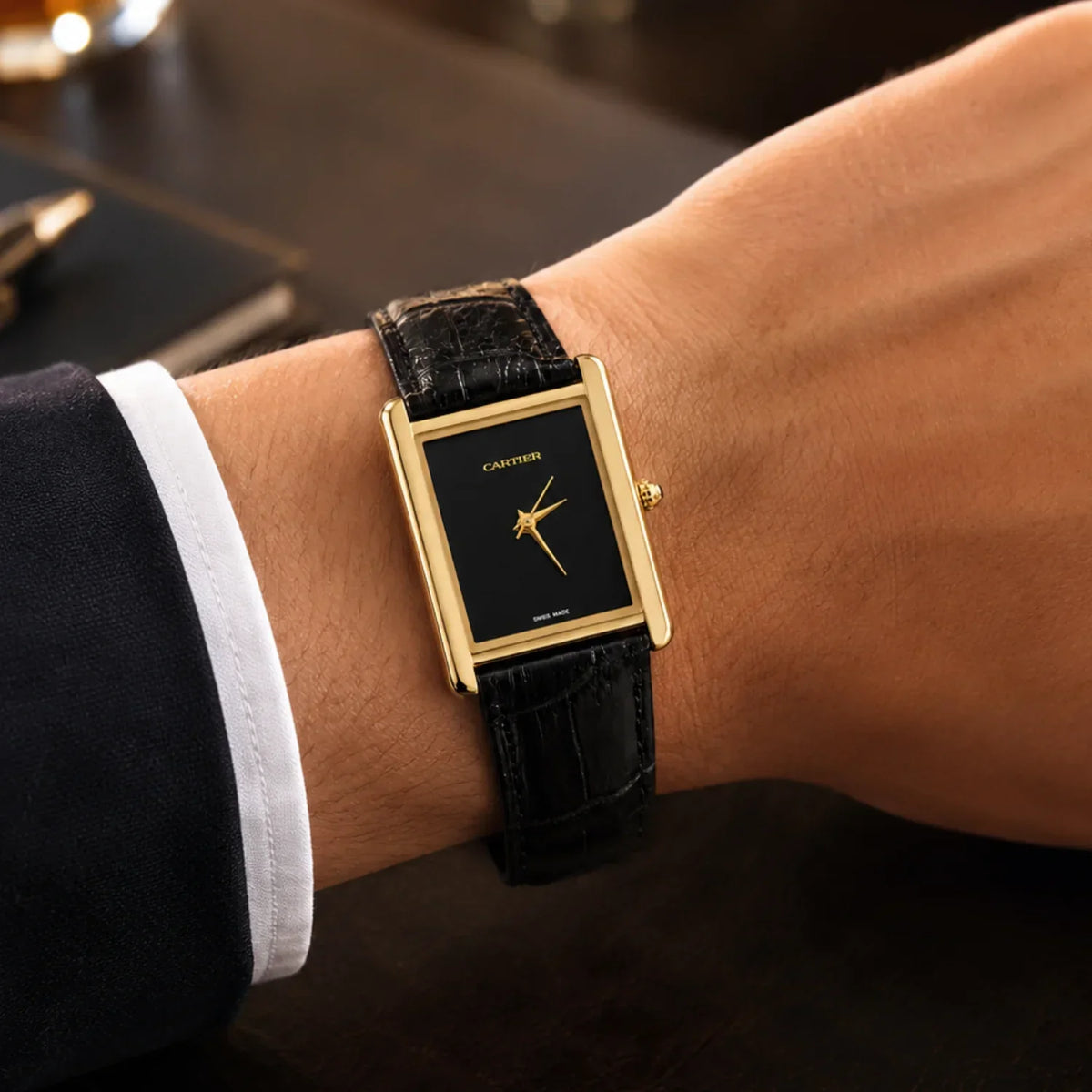 Classic Luxury Rectangle Watch