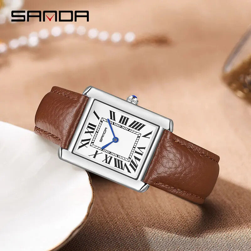 Classic Luxury Rectangle Watch